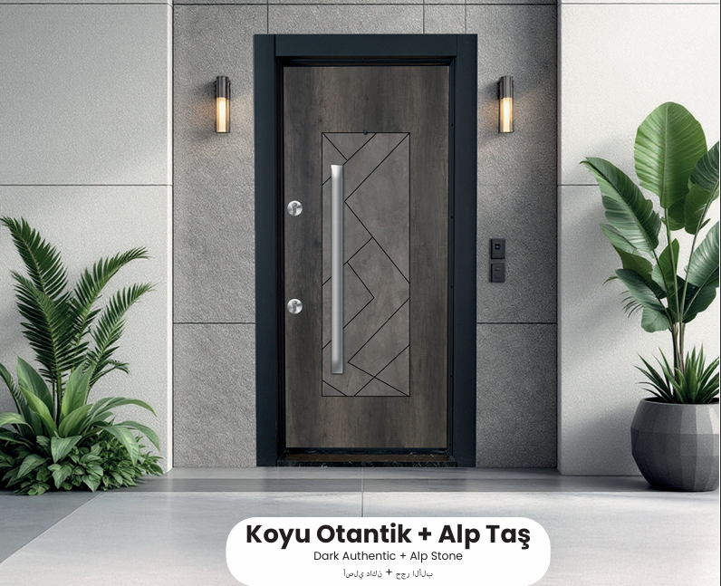 Koyu Otantik Alp Taş