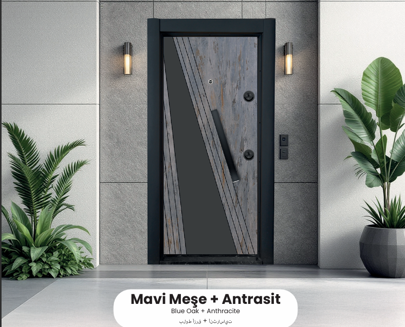 Mavi Meşe Antrasit