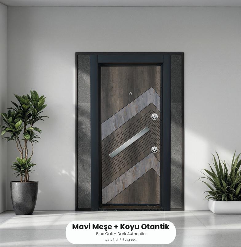 Mavi Meşe Koyu Otantik