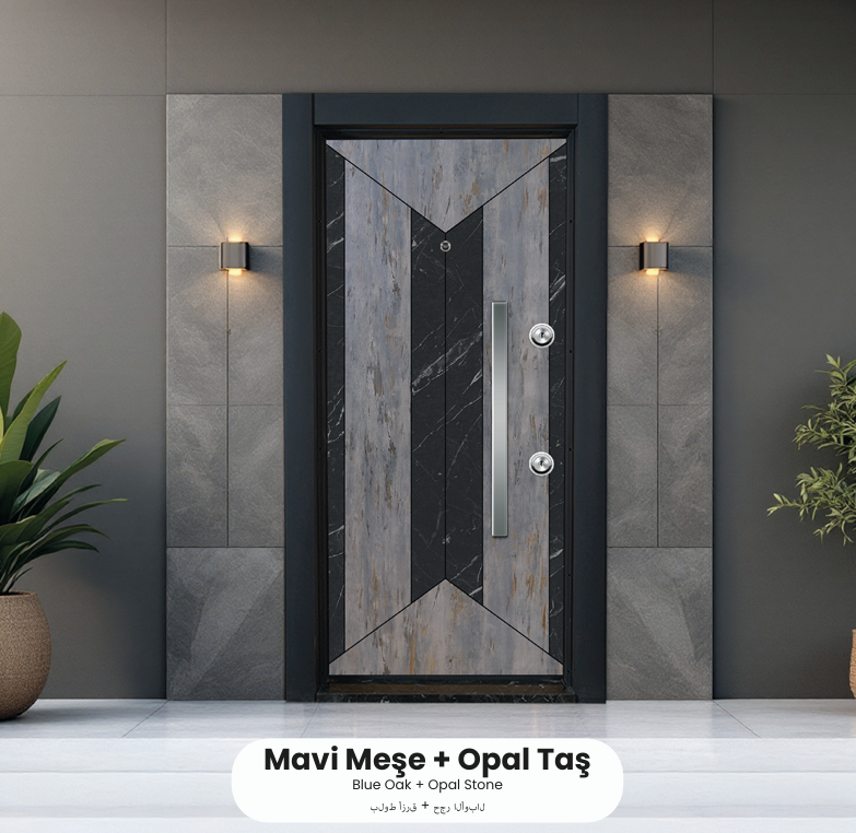 Mavi Meşe Opal Taş